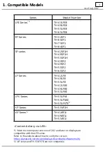 Preview for 3 page of Panasonic LFE Series User Manual