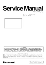 Preview for 1 page of Panasonic LH-32RM1MX Service Manual