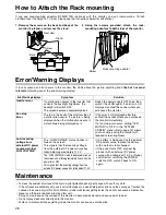 Preview for 28 page of Panasonic lh1760 Operating Instructions Manual