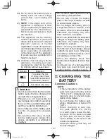 Preview for 5 page of Panasonic Li-ion EY0L82 Operating Instructions Manual