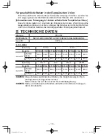 Preview for 14 page of Panasonic Li-ion EY0L82 Operating Instructions Manual