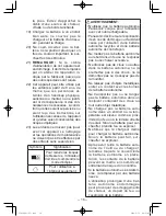 Preview for 16 page of Panasonic Li-ion EY0L82 Operating Instructions Manual