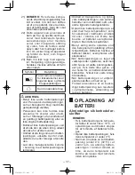 Preview for 37 page of Panasonic Li-ion EY0L82 Operating Instructions Manual