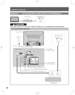 Preview for 14 page of Panasonic LIFI PT-50LCZ7 Operating Instructions Manual