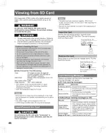 Preview for 46 page of Panasonic LIFI PT-50LCZT0 Operating Instructions Manual