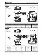 Предварительный просмотр 2 страницы Panasonic Light Touch Switches EVQP4 Datasheet