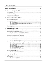 Preview for 3 page of Panasonic LightPix AE20 User Manual