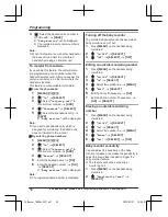 Предварительный просмотр 50 страницы Panasonic Link2Cell KX-TG4263SK Operating Instructions Manual