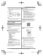 Предварительный просмотр 57 страницы Panasonic Link2Cell KX-TG4263SK Operating Instructions Manual