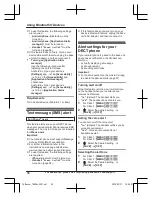 Предварительный просмотр 58 страницы Panasonic Link2Cell KX-TG4263SK Operating Instructions Manual