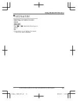 Предварительный просмотр 61 страницы Panasonic Link2Cell KX-TG4263SK Operating Instructions Manual