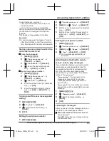 Предварительный просмотр 65 страницы Panasonic Link2Cell KX-TG4263SK Operating Instructions Manual