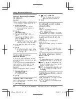 Preview for 60 page of Panasonic Link2Cell KX-TGD862 Operating Instructions Manual