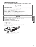 Preview for 27 page of Panasonic LJ-NA02 Installation Manual