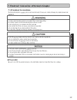 Preview for 43 page of Panasonic LJ-NA02 Installation Manual