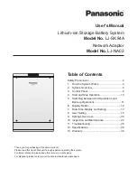 Panasonic LJ-NA02 User Manual preview