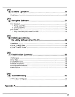 Preview for 3 page of Panasonic LK-MW602SK Operation Manual