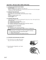 Предварительный просмотр 10 страницы Panasonic LKM-KB12 Instruction Manual