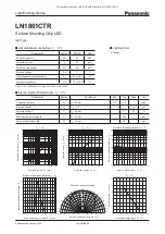 Panasonic LN1861CTR Specification Sheet preview