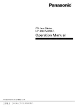 Panasonic LP-310 Operation Manual preview