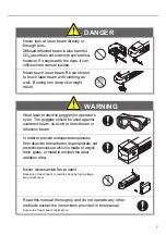 Preview for 7 page of Panasonic LP-310 Operation Manual