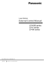 Panasonic LP-400 Series External Control Manual preview