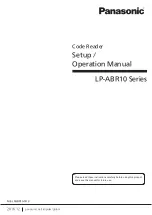 Preview for 1 page of Panasonic LP-ABR10-C5 Setup And Operation Manual