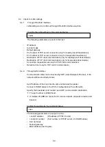 Preview for 69 page of Panasonic LP-ABR10-C5 Setup And Operation Manual