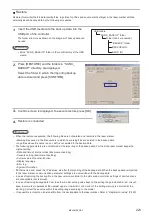 Preview for 223 page of Panasonic LP-M Series Operation Manual