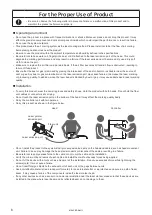 Preview for 6 page of Panasonic LP-RF Series Setup & Maintenance Manual