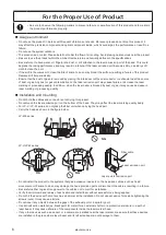 Preview for 6 page of Panasonic LP-V Series Operation And Maintenance Manual