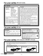 Предварительный просмотр 4 страницы Panasonic LQ-MD800E Operating Instructions Manual