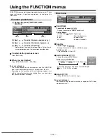 Preview for 20 page of Panasonic LQ-MD800P Operating Instructions Manual