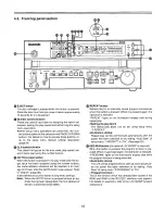 Preview for 12 page of Panasonic LQD550P - DIGITAL DISC RECORDER Operating Instructions Manual