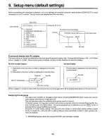 Preview for 24 page of Panasonic LQD550P - DIGITAL DISC RECORDER Operating Instructions Manual