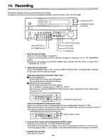 Предварительный просмотр 44 страницы Panasonic LQD550P - DIGITAL DISC RECORDER Operating Instructions Manual