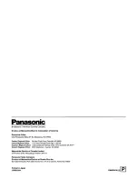 Preview for 72 page of Panasonic LQD550P - DIGITAL DISC RECORDER Operating Instructions Manual