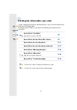 Предварительный просмотр 2 страницы Panasonic Lumix DC-FT7 Operating Instructions Manual
