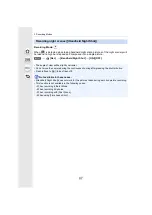 Предварительный просмотр 47 страницы Panasonic Lumix DC-FT7 Operating Instructions Manual