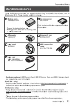 Preview for 11 page of Panasonic Lumix DC-FZ1000 II Basic Owner'S Manual