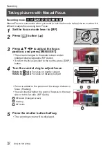 Предварительный просмотр 32 страницы Panasonic Lumix  DC-FZ10002 Basic Operating Instructions Manual