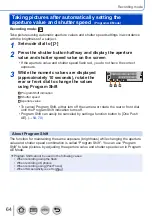 Preview for 64 page of Panasonic Lumix DC-FZ1000M2 Owner'S Manual