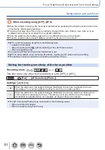 Preview for 91 page of Panasonic Lumix DC-FZ1000M2 Owner'S Manual