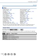 Preview for 176 page of Panasonic Lumix DC-FZ1000M2 Owner'S Manual