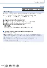 Preview for 208 page of Panasonic Lumix DC-FZ1000M2 Owner'S Manual