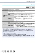 Preview for 217 page of Panasonic Lumix DC-FZ1000M2 Owner'S Manual