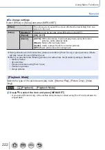 Preview for 222 page of Panasonic Lumix DC-FZ1000M2 Owner'S Manual