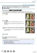 Preview for 42 page of Panasonic LUMIX DC-FZ81 Operating Instructions Manual