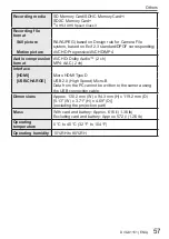 Preview for 57 page of Panasonic Lumix DC-FZ82 Basic Operating Instructions Manual