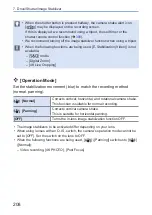 Preview for 208 page of Panasonic LUMIX DC-G100D Operating Instructions Manual